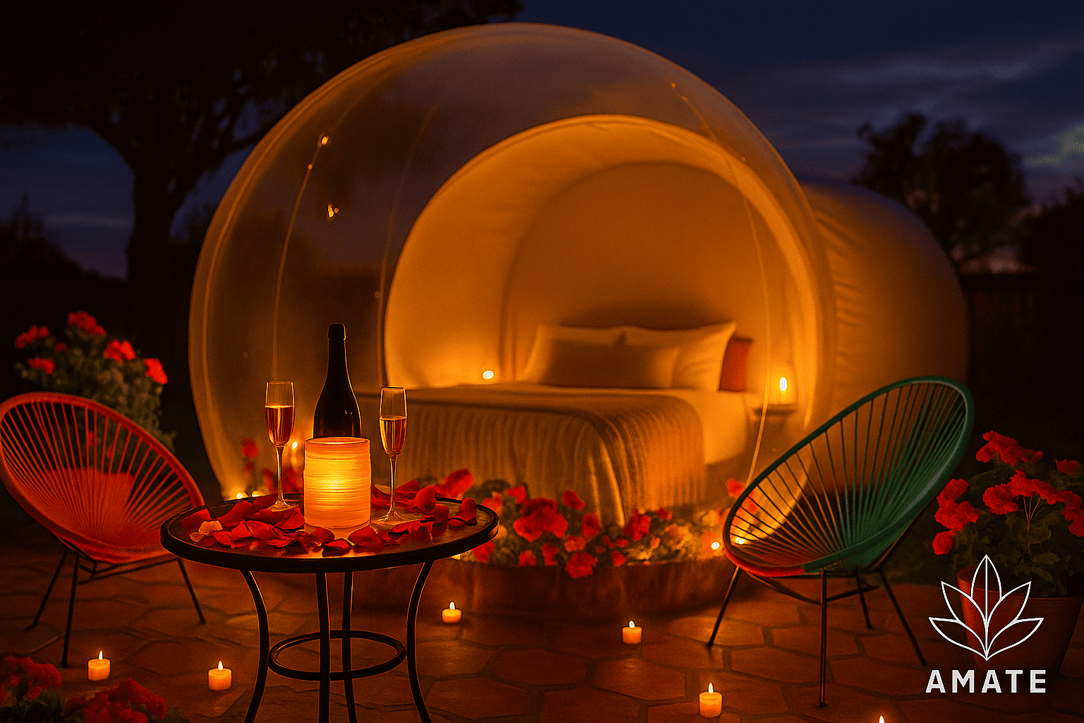 Arquitectura sostenible en glampings: de la tienda safari al domo geodésico