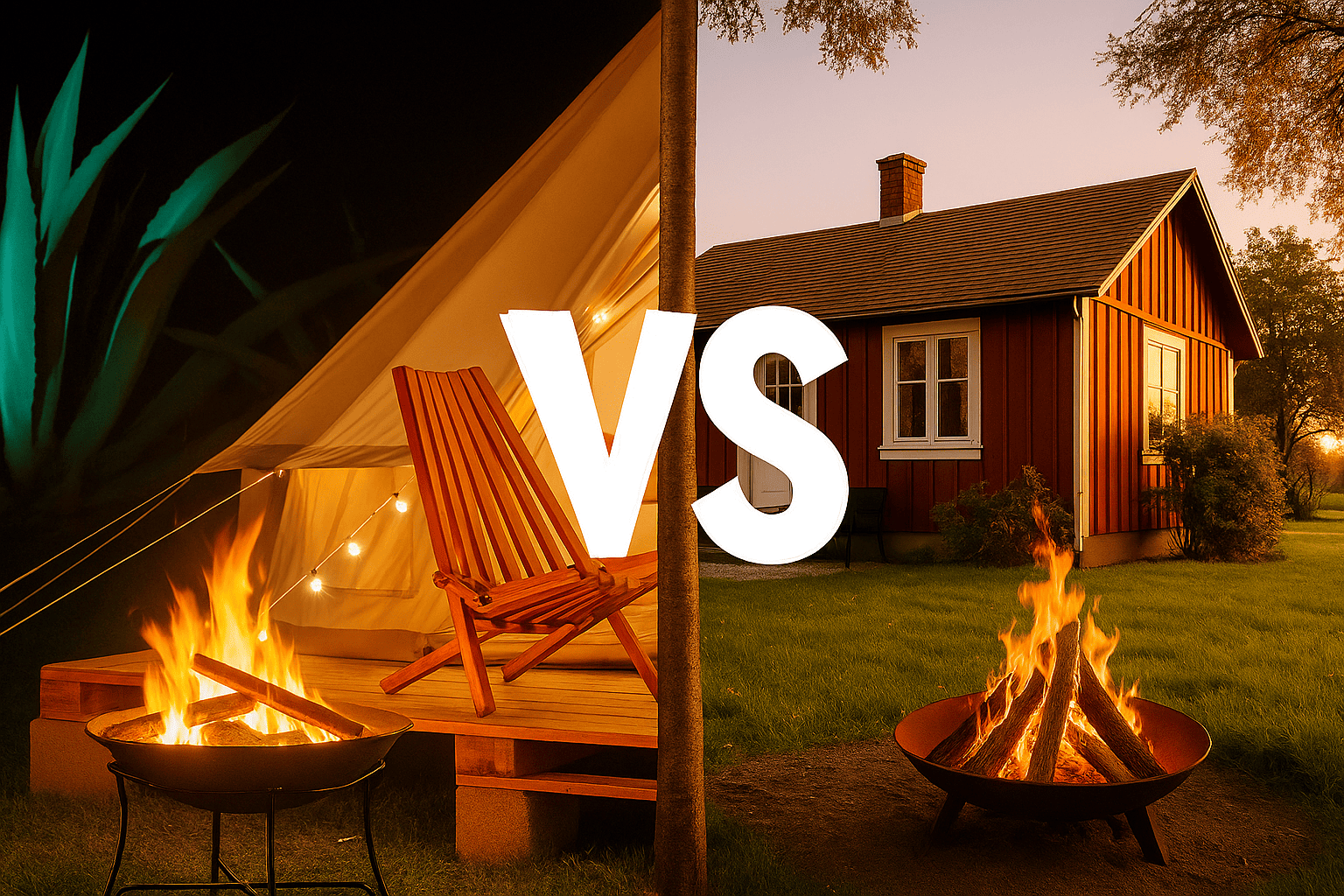 Glamping vs. Airbnb rural: ¿Quién gana en seguridad, servicio y ROI?