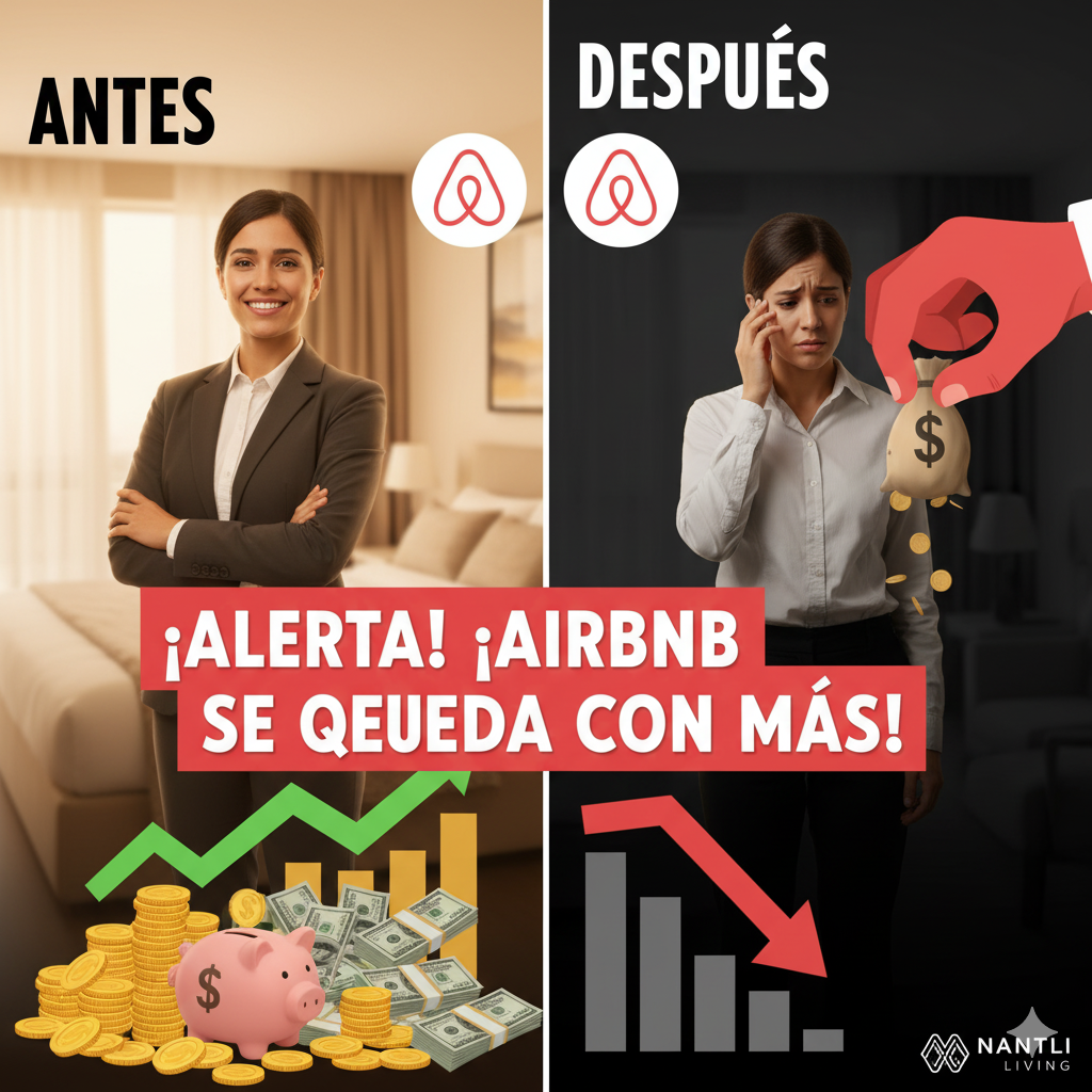 Airbnb cambia comisiones: lo que todo hotel debe saber y cómo evitar depender de las OTAs