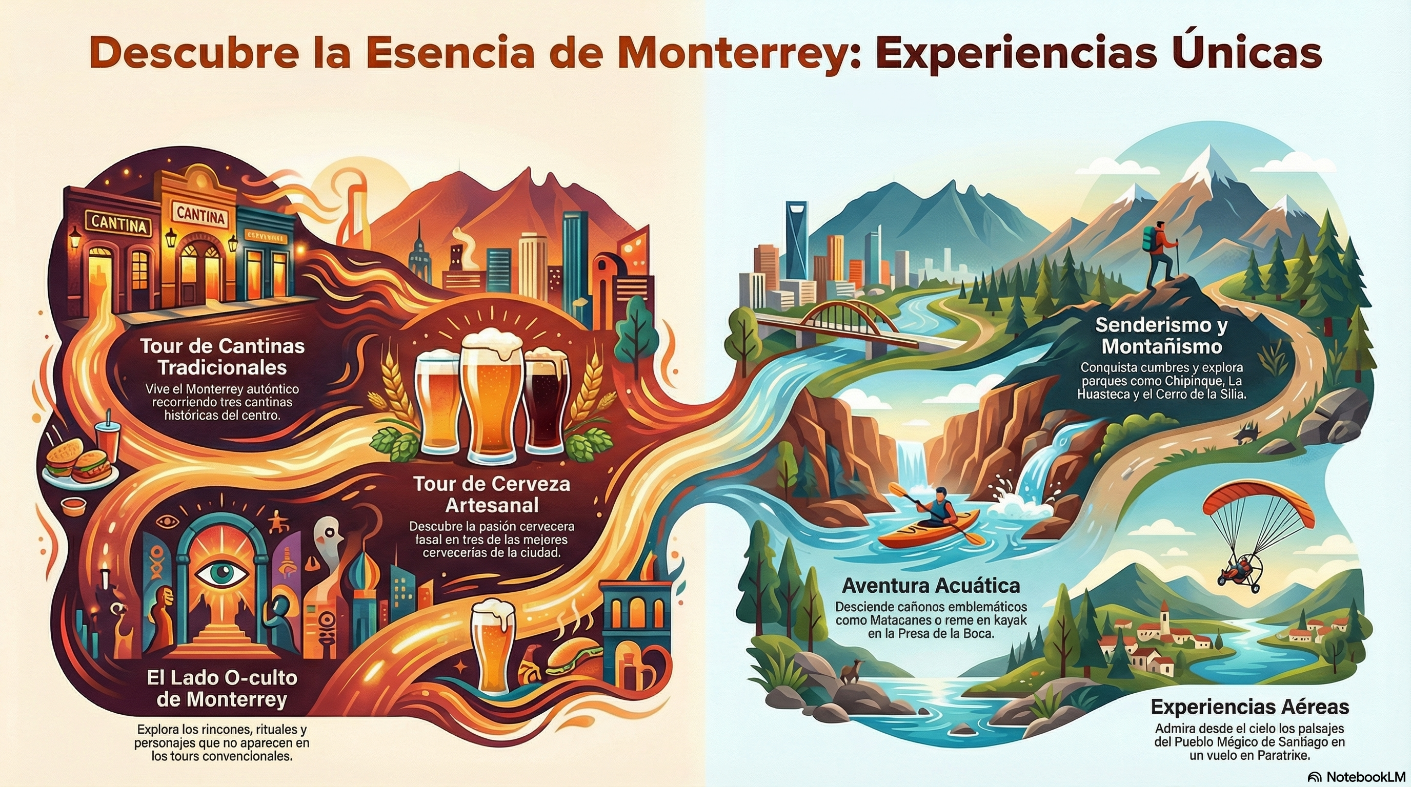 que hacer en Monterrey tour de cantinas

experiencias urbanas que hacer en Monterrey

tour cerveza artesanal Monterrey

que hacer en Monterrey gastronomia

tour Monterey operadores de turismo