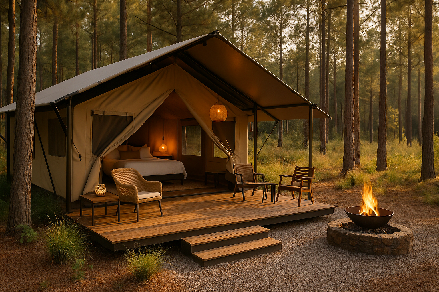 ¿Por qué el glamping es la nueva tendencia en hospedaje boutique (2025)?