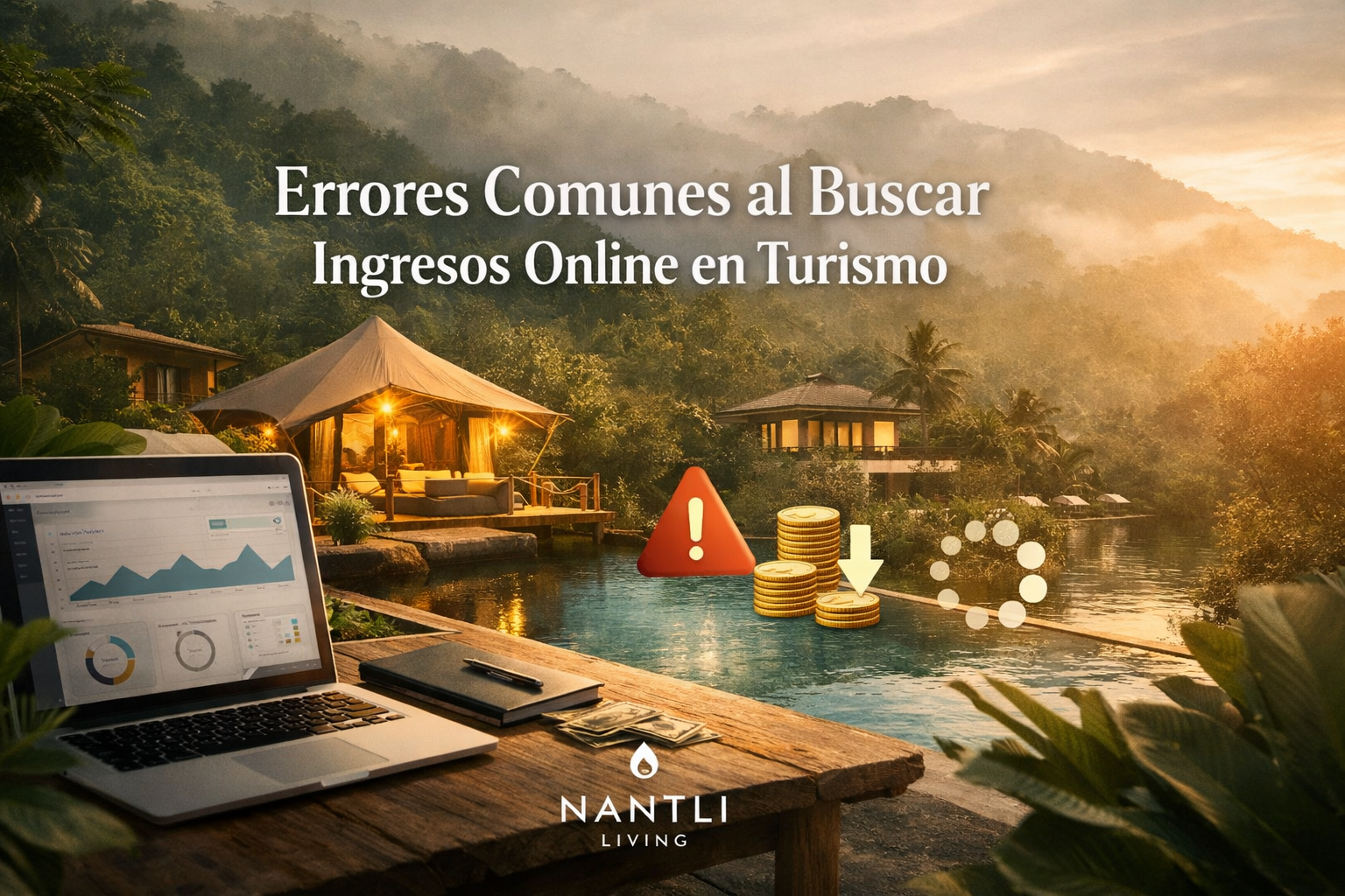 Errores comunes al buscar ingresos online en turismo en un proyecto de glamping con enfoque en inversión y rentabilidad