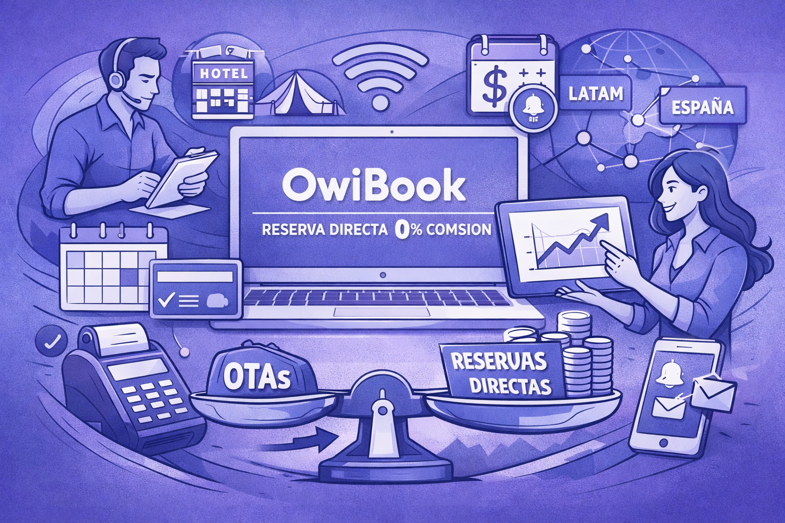 Reservar directo en 2026: cómo recuperar control, margen y datos con OwiBook