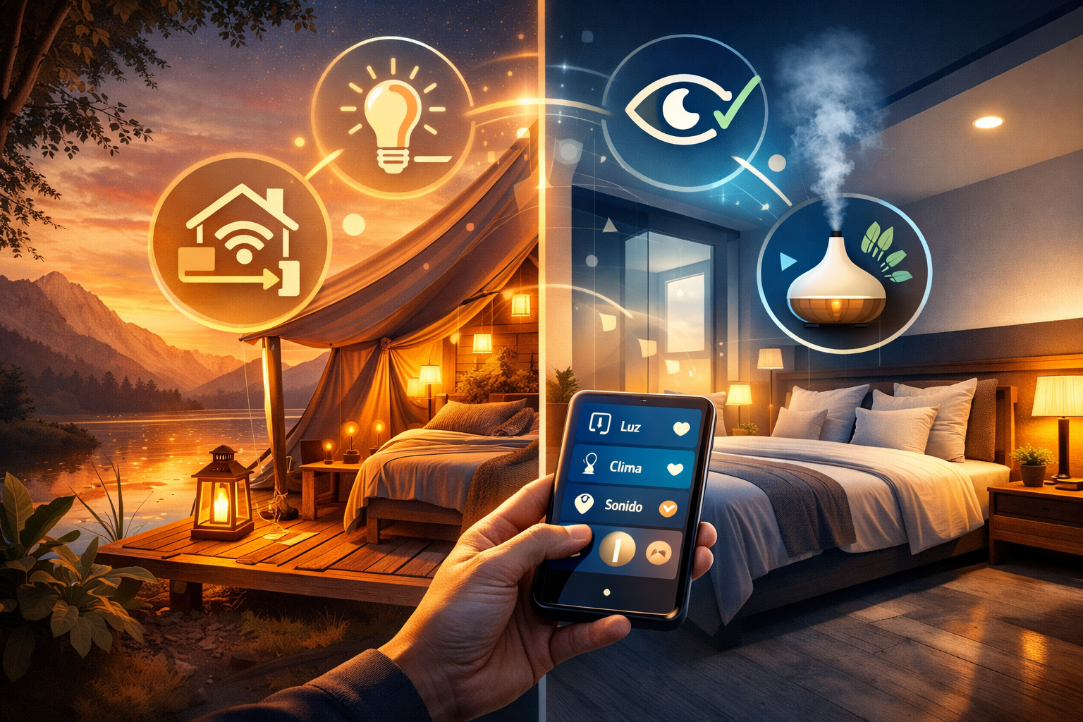 Tecnología que mejora la accesibilidad sensorial en hoteles y glampings: guía práctica para hospitalidad inclusiva en México