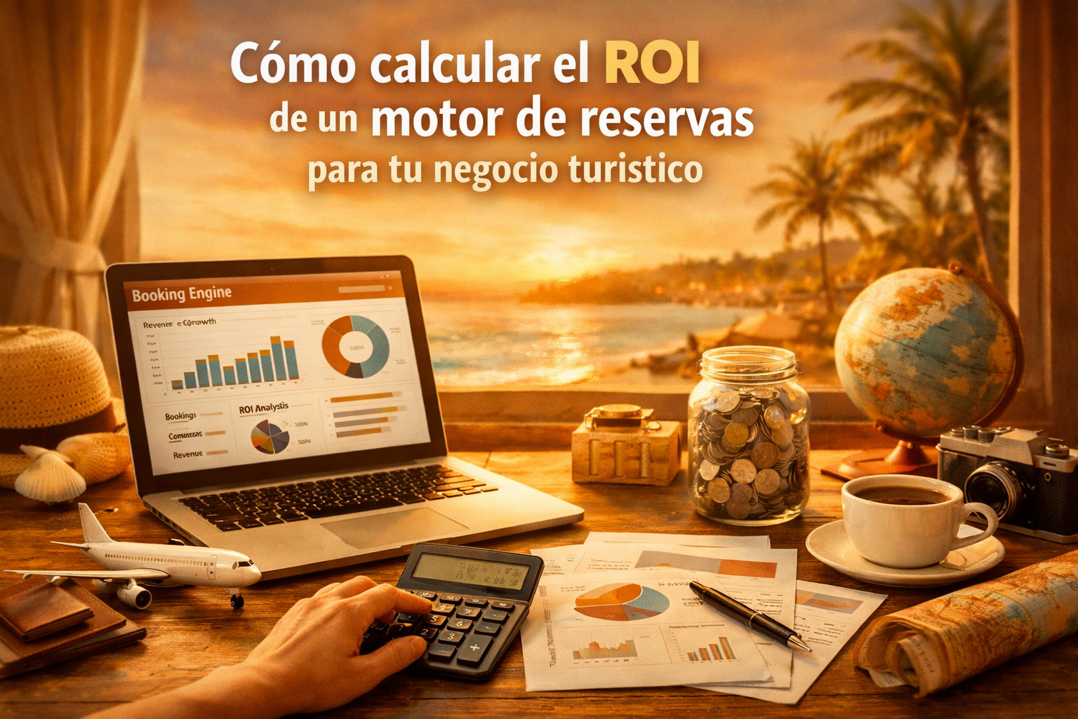 Cómo calcular el ROI de un motor de reservas para tu negocio turístico